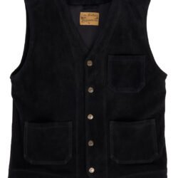 Roamer Vest Mulholland Black Pike Brothers — gilet vintage, vue de dos Roamer Vest Mulholland Black Pike Brothers — gilet vintage, vue de dos