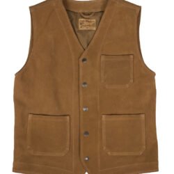 Roamer Vest Mulholland Brown Pike Brothers — gilet vintage, vue de dos Roamer Vest Mulholland Brown Pike Brothers — gilet vintage, vue de dos