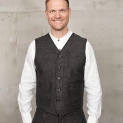 Roamer Vest Owen Brown Pike Brothers — gilet vintage, vue de face
