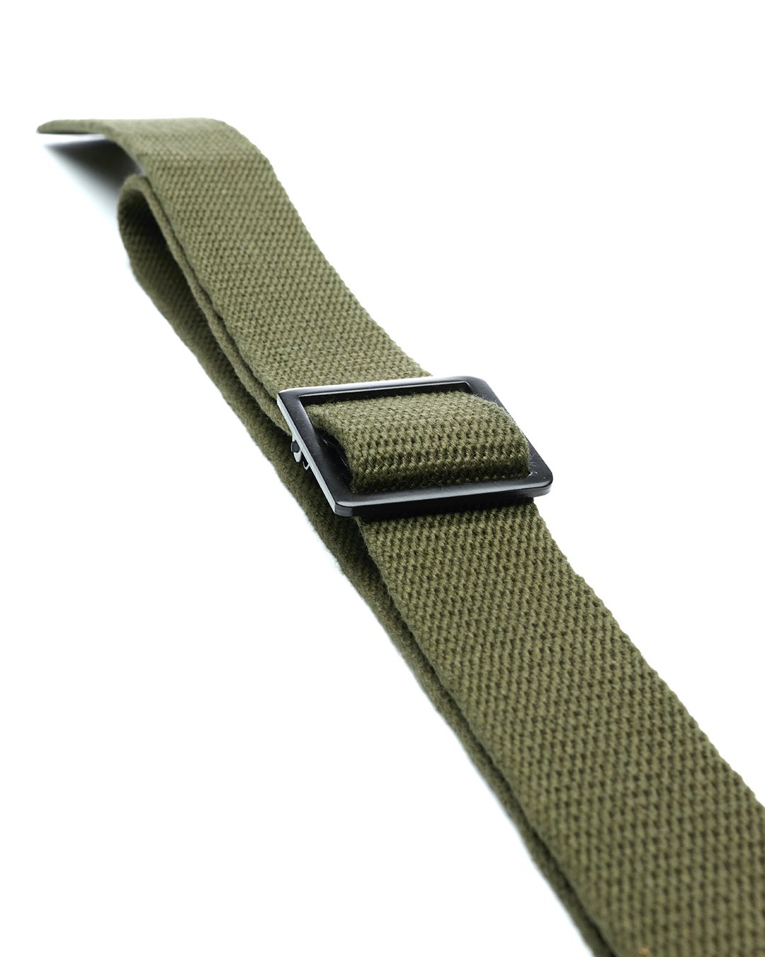 Service Belt Olive Pike Brothers — ceinture vintage, en situation