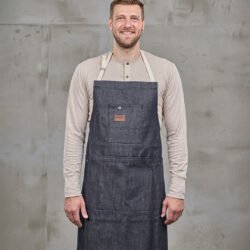 Shop Apron Metal Pike Brothers — accessoire vintage, vue de face