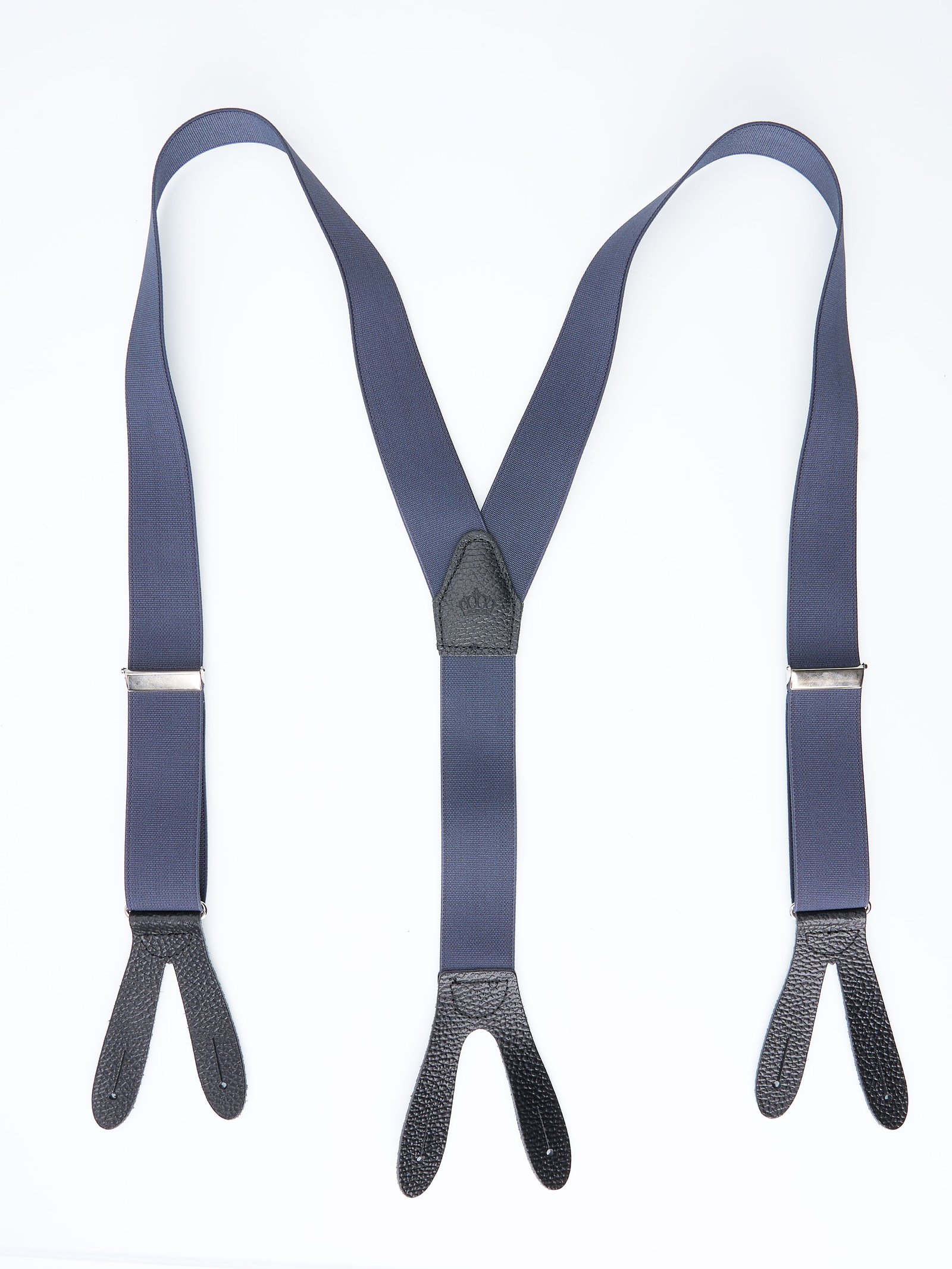 Special Braces Grey Pike Brothers — bretelles vintage, vue de face