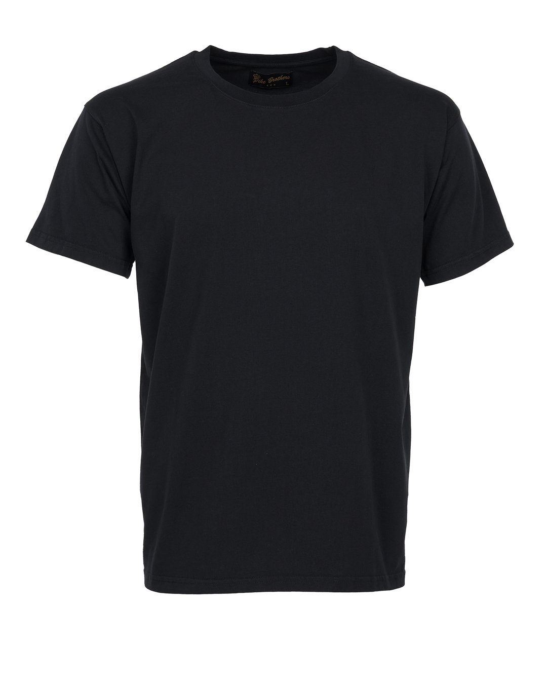 Sports Tee Black Pike Brothers — vintage t-shirt, front view