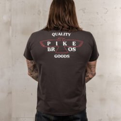 Sports Tee Eagle Grey Pike Brothers — t-shirt vintage, vue de dos Sports Tee Eagle Grey Pike Brothers — t-shirt vintage, vue de dos
