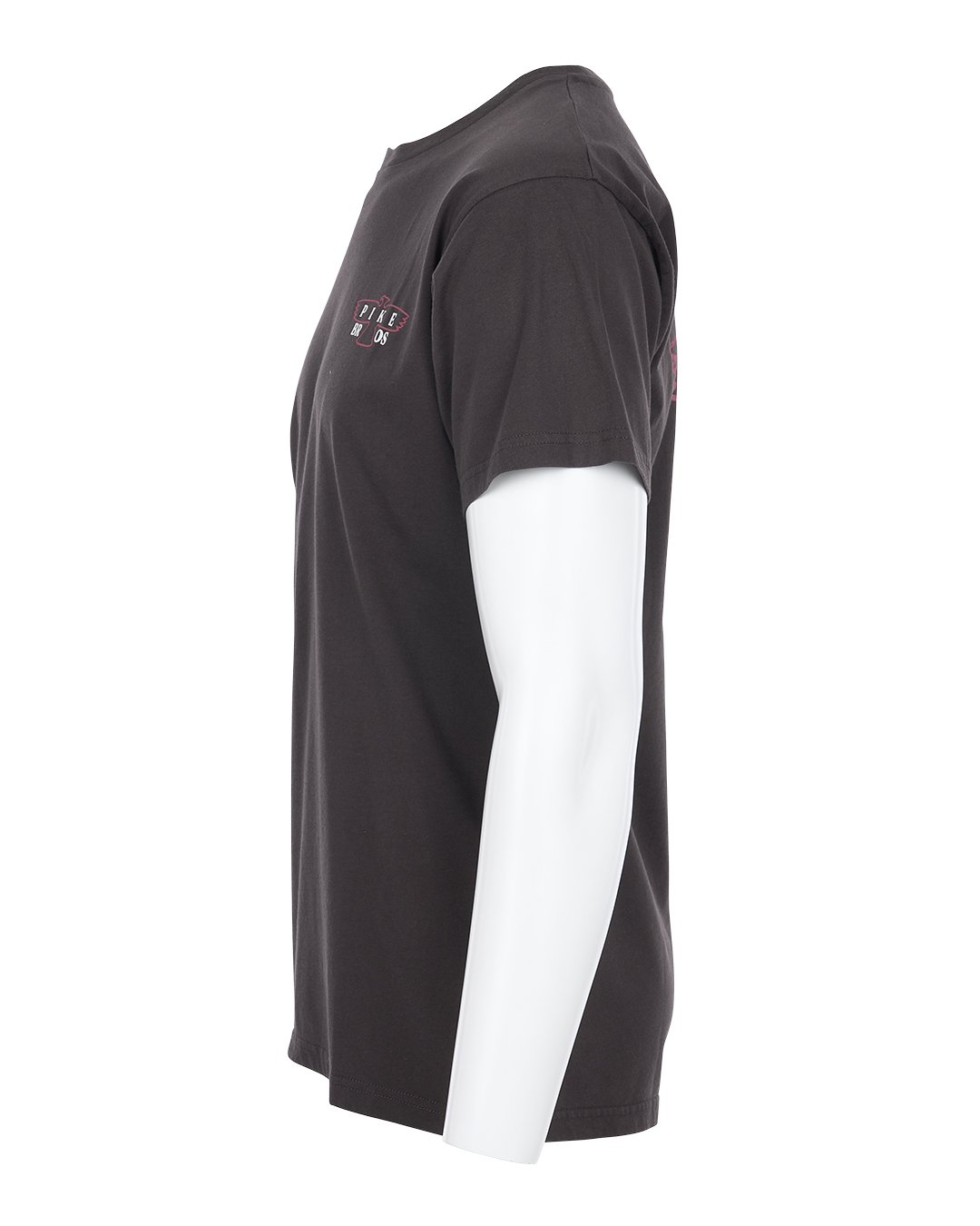 Sports Tee Eagle Grey Pike Brothers — t-shirt vintage, détail des poches