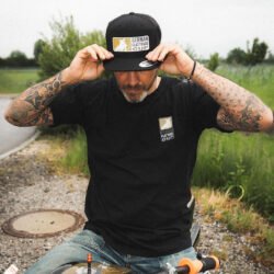 Sports Tee Flat Track Pike Brothers — t-shirt vintage, vue de face