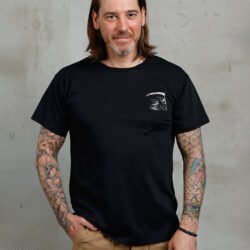 Sports Tee Grim Reaper Pike Brothers — t-shirt vintage, vue de face