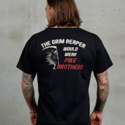 Sports Tee Grim Reaper Pike Brothers — t-shirt vintage, vue de dos