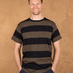 Sports Tee Rockledge Olive Pike Brothers — t-shirt vintage, vue de face