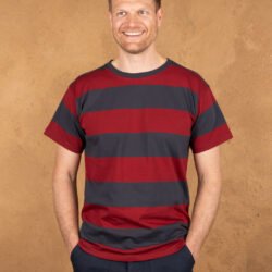 Sports Tee Rockledge Red Pike Brothers — t-shirt vintage, vue de face