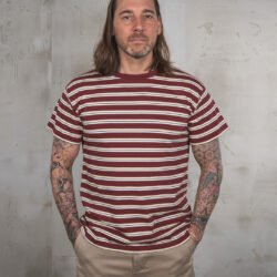 Sports Tee Smyrna Red Pike Brothers — t-shirt vintage, vue de face