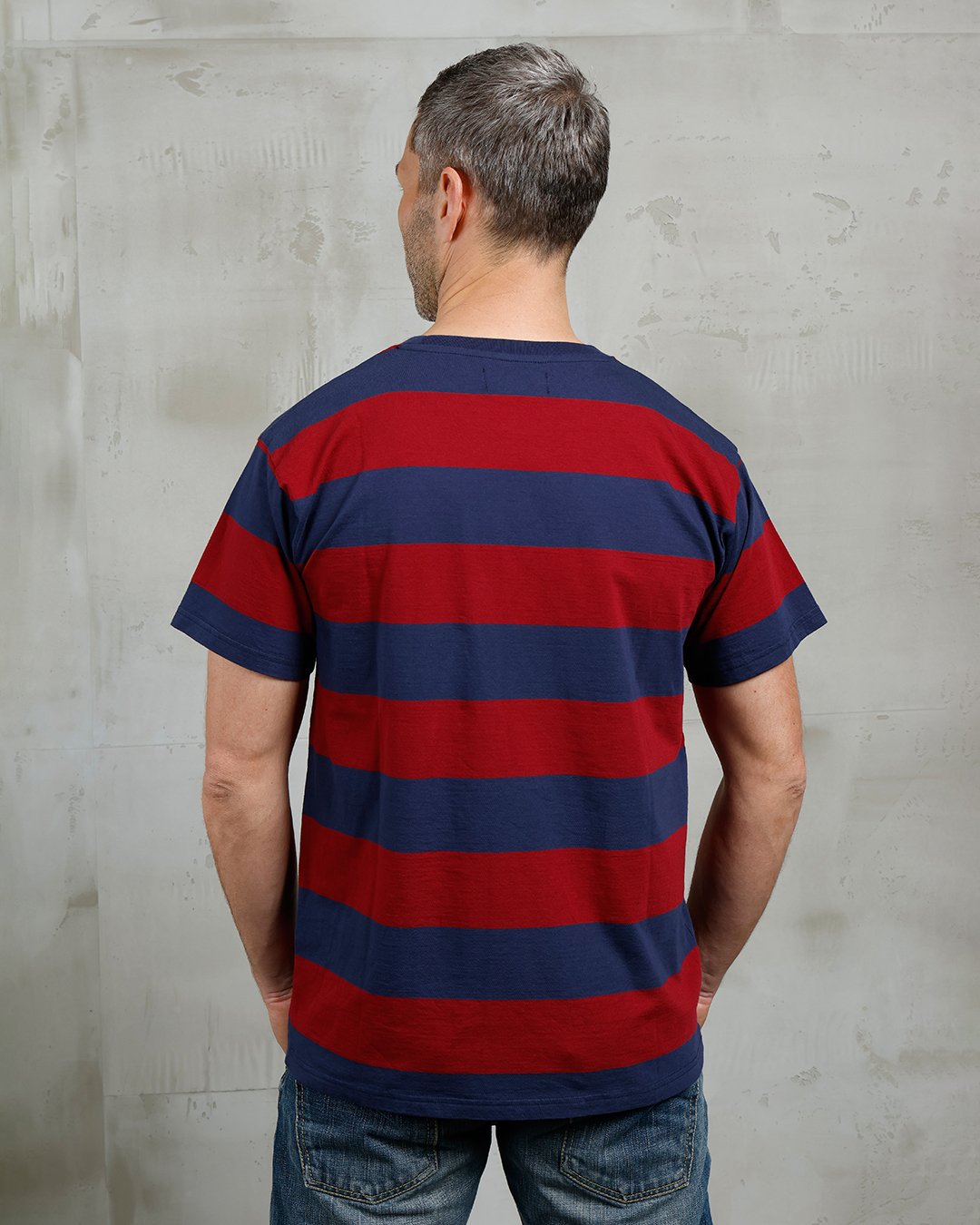 Sports Tee Ventura Blue Pike Brothers — t-shirt vintage, vue de dos