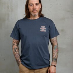 Sports Tee Zero Fucks Pike Brothers — t-shirt vintage, vue de face