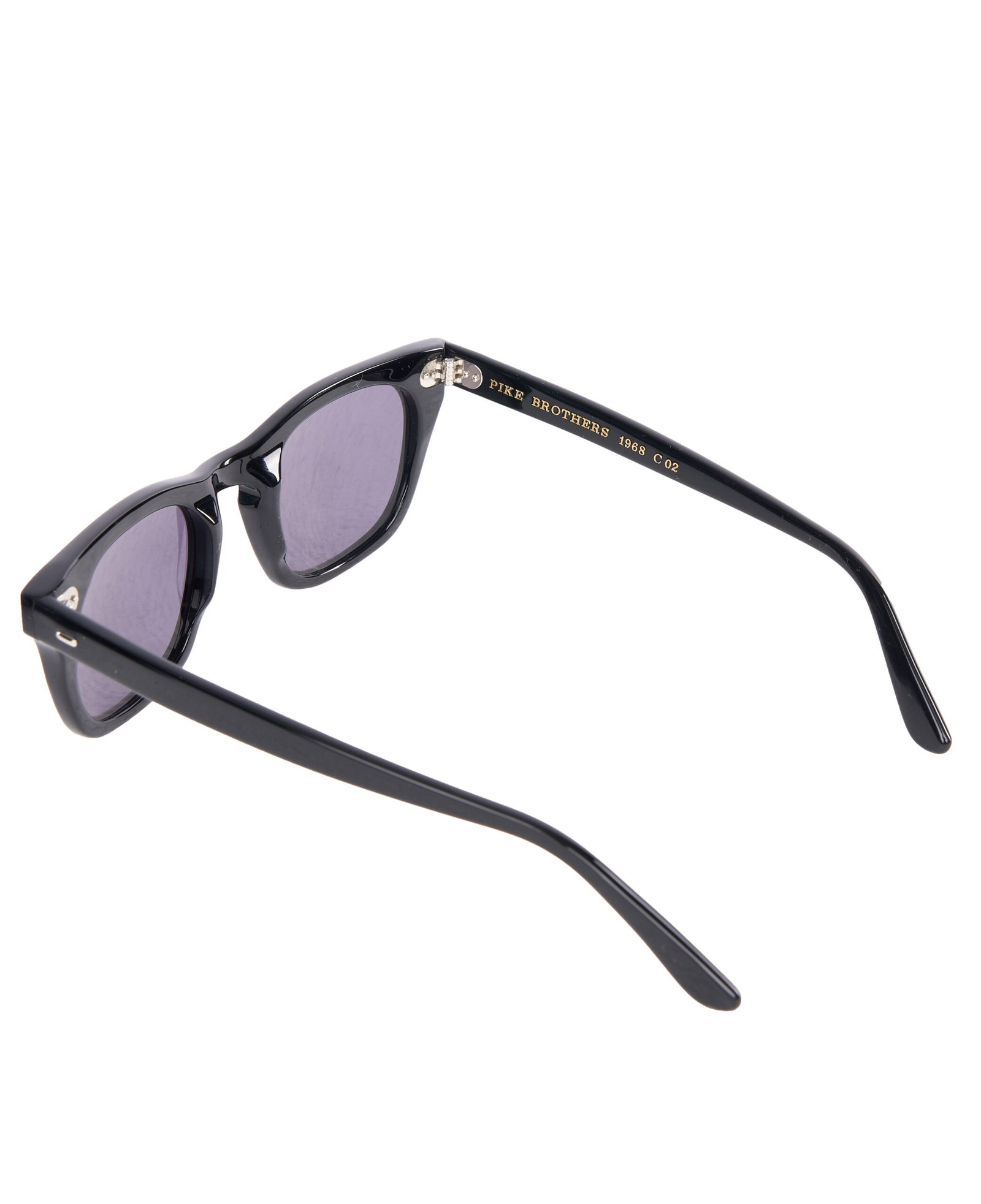 Sun Bcgs Black Pike Brothers — vintage sunglasses, back view