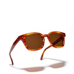 Sun Bcgs Light Tiger Pike Brothers — lunettes de soleil vintage, vue de face