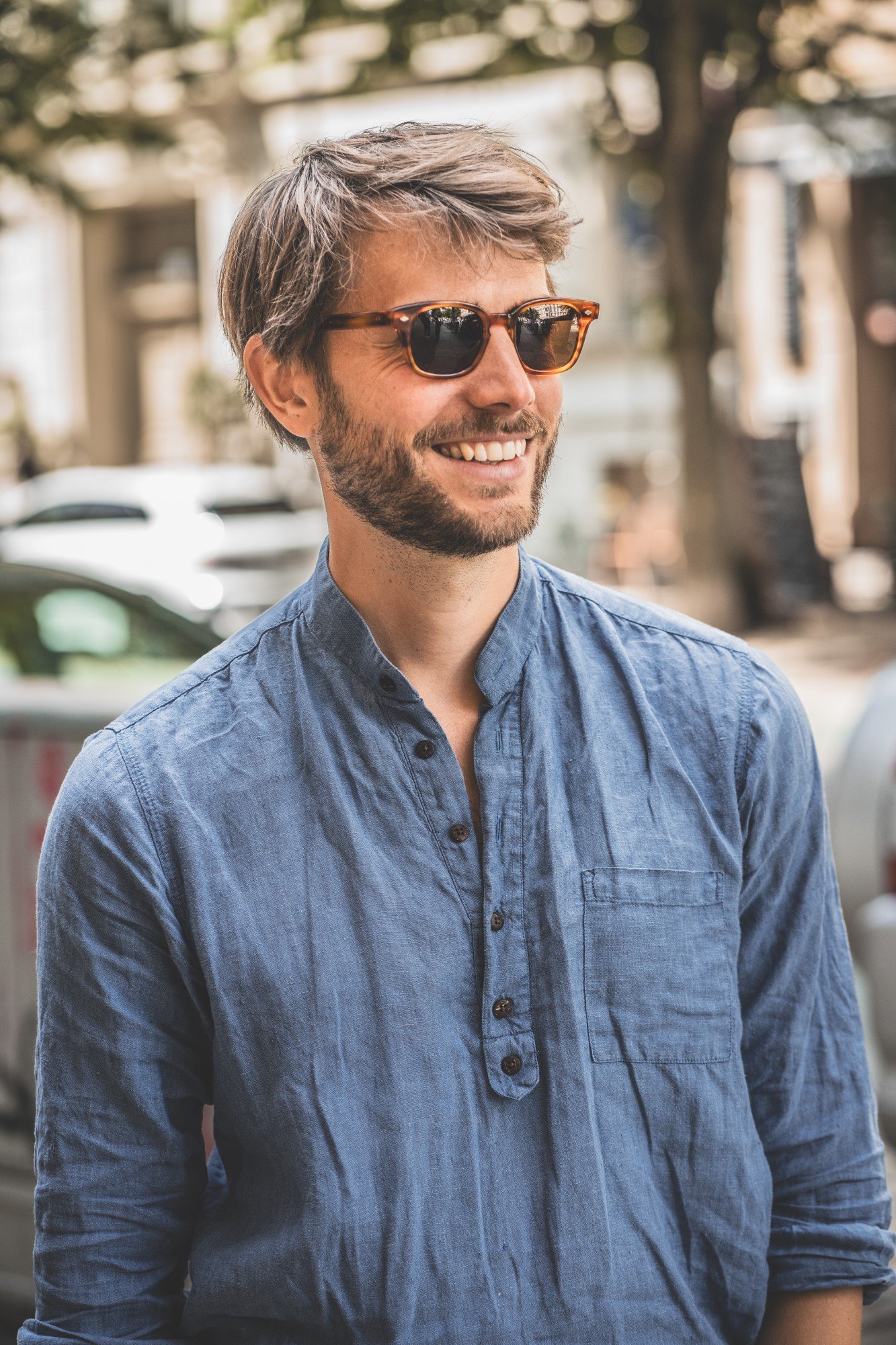 Sun Bcgs Light Tiger Pike Brothers — lunettes de soleil vintage, accessoire livré