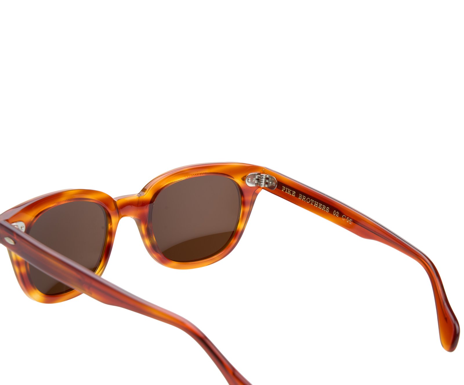 Sun Glasses Elwood Sunset Pike Brothers — lunettes de soleil vintage, vue de dos