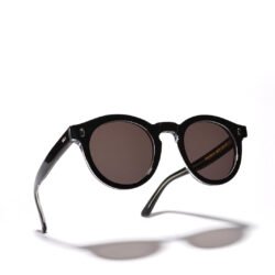 Sun Glasses Woody Clear Pike Brothers — lunettes de soleil vintage, vue de face