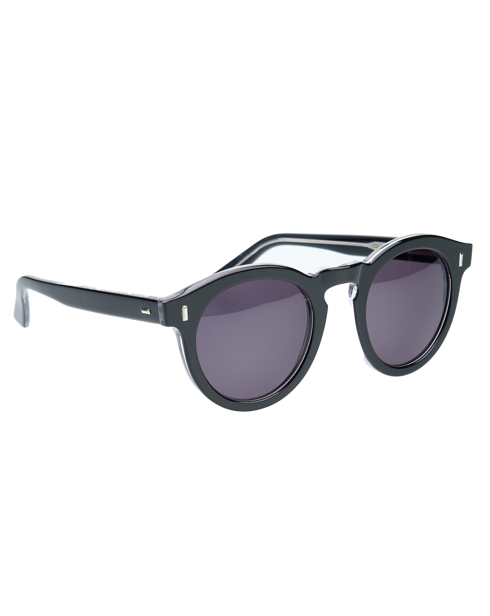 Sun Glasses Woody Clear Pike Brothers — vintage sunglasses, three-quarter view