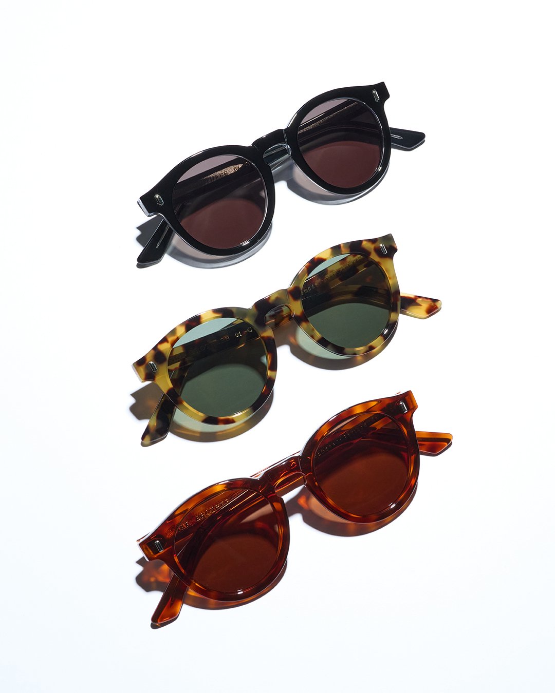 Sun Glasses Woody Clear Pike Brothers — vintage sunglasses, side view