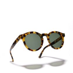Sun Glasses Woody Tiger Pike Brothers — lunettes de soleil vintage, vue de face