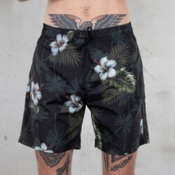 Surf Short Entrega Black Pike Brothers — short vintage, vue de face
