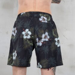 Surf Short Entrega Black Pike Brothers — short vintage, vue de dos Surf Short Entrega Black Pike Brothers — short vintage, vue de dos