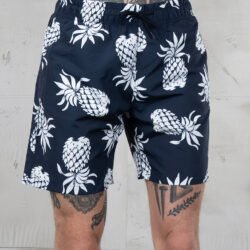 Surf Short Entrega Blue Pike Brothers — short vintage, vue de face
