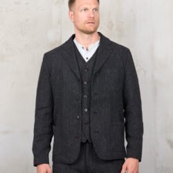 Surveyor Jacket Glasgow Grey Pike Brothers — veste vintage, vue de face