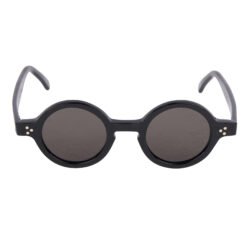 Surveyor Sunglasses Black Pike Brothers — lunettes de soleil vintage, vue de face