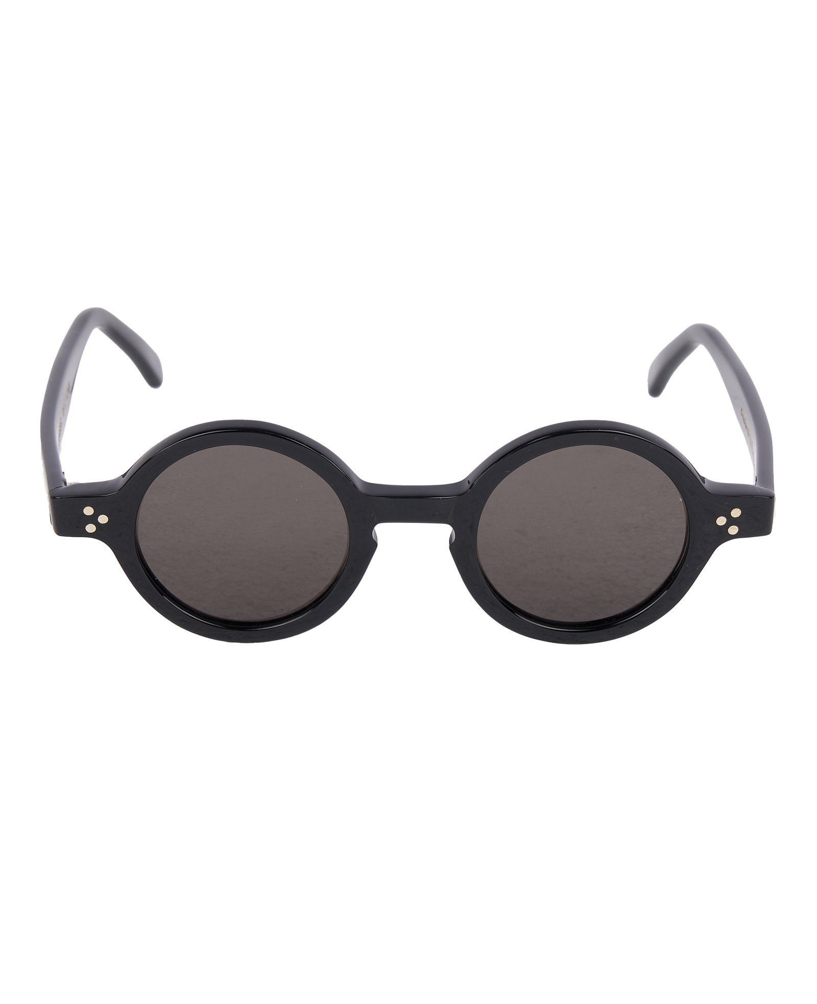 Surveyor Sunglasses Black Pike Brothers — vintage sunglasses, front view