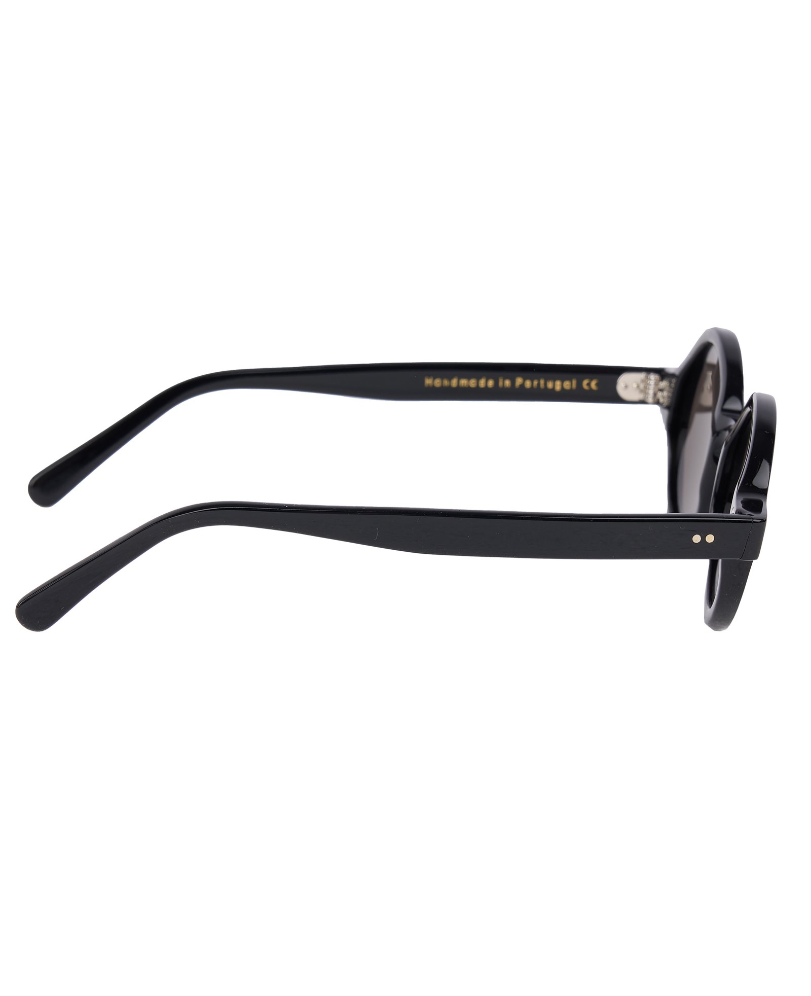 Surveyor Sunglasses Black Pike Brothers — vintage sunglasses, side view