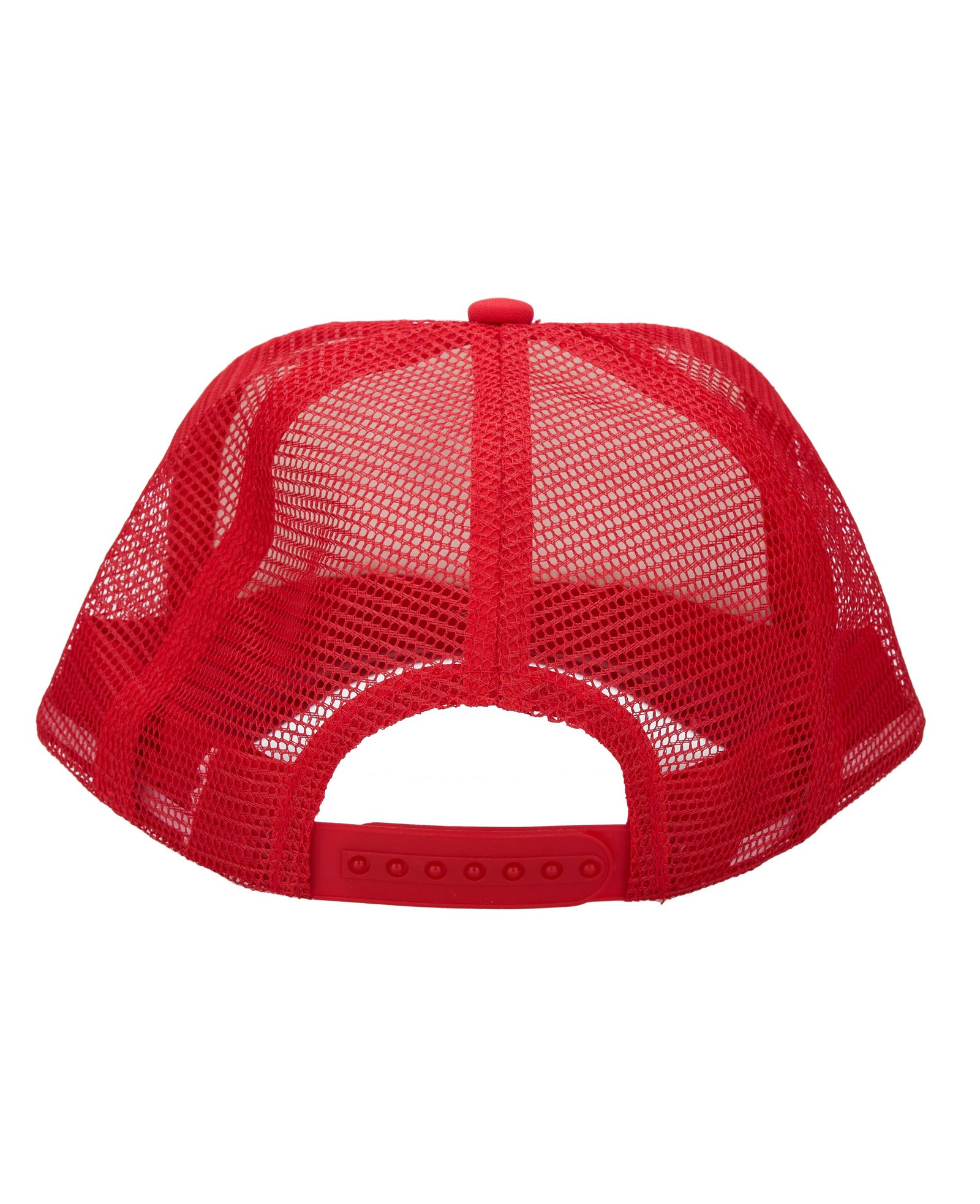 Trucker Cap Chief Red Pike Brothers — vintage cap, fabric close-up