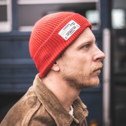 Usn Watch Cap Dark Pike Brothers — casquette vintage, vue de face