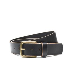 Utility Belt Black Pike Brothers — ceinture vintage, vue de trois quarts Utility Belt Black Pike Brothers — ceinture vintage, vue de trois quarts