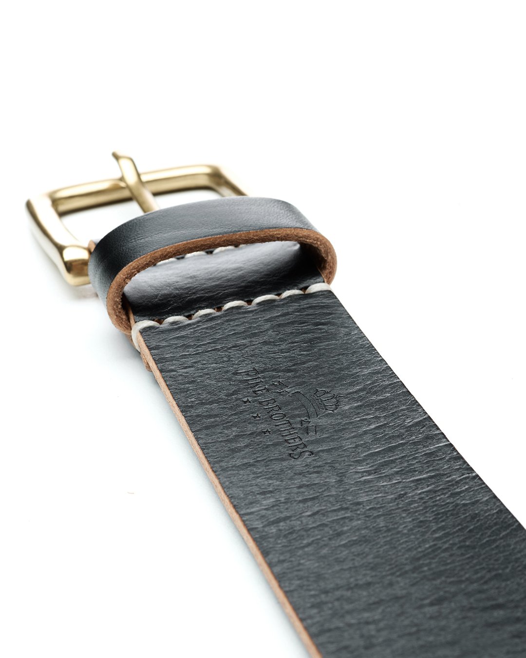 Utility Belt Black Pike Brothers — vintage belt, craftsmanship detail