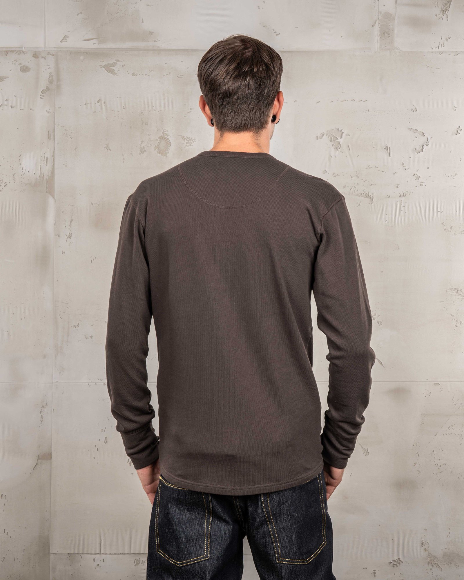 Utility Shirt Long Sleeve Pike Brothers — vintage shirt, fabric close-up