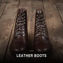 LEATHER BOOTS