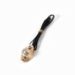 Commodo KustomTech satiné 25,4 mm (1 pouce) Commodo KustomTech satiné vue principale sur fond neutre