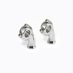 Riser KustomTech chromé 25,4 mm (1 pouce) Riser KustomTech chromé vue principale sur fond neutre