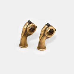 Riser KustomTech brut 22 mm (7/8 pouce) vue principale sur fond neutre