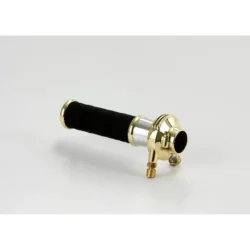 Poignée de gaz KustomTech 25,4 mm (1 pouce) détail de l’usinage CNC pour moto custom